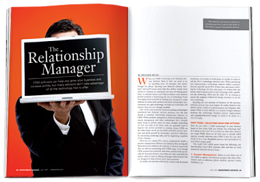 The Relationship Manager, IA, July 2011